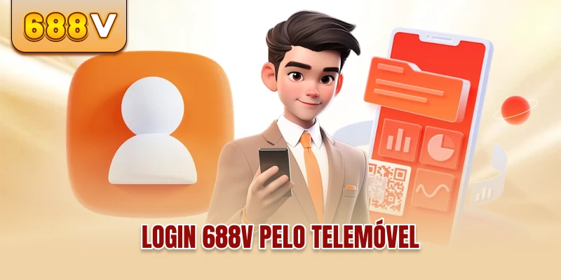 Login 688v pelo telemóvel